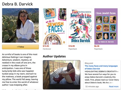 Debra Darvick’s Amazon author page