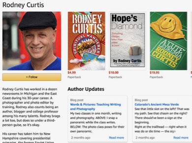Rodney Curtis’ Amazon author page