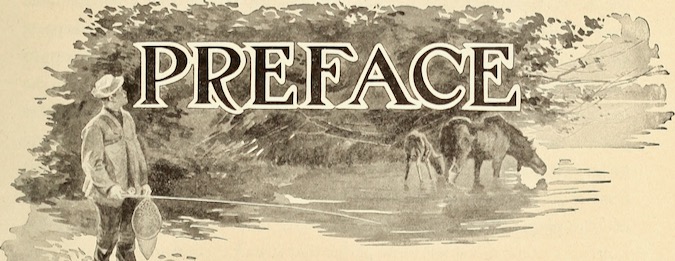 Header from the preface of an official 1902 report on fish and wildlife