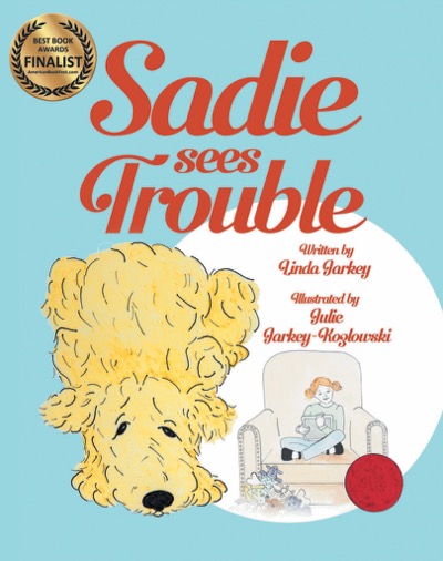 ‘Sadie Sees Trouble’ book cover