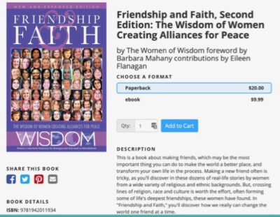 ‘Friendship and Faith’ in the Front Edge Publishing online bookstore