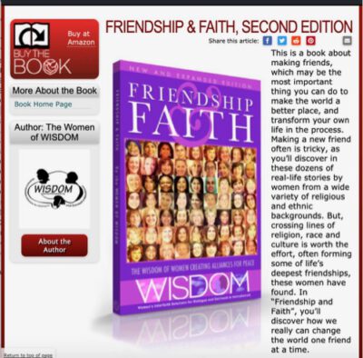 ‘Friendship and Faith’ by the Women of WISDOM in the Read the Spirit bookstore