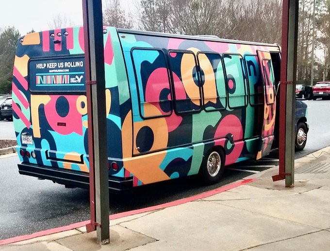 Leap for Literacy's Read-N-Roll bookmobile